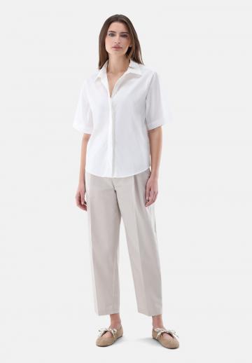 Атласная блузка