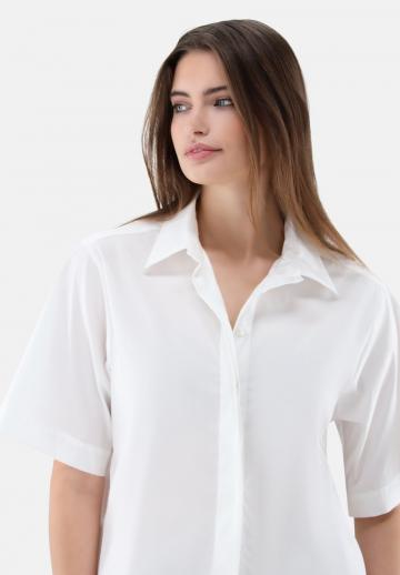 Атласная блузка