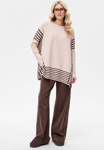 Длинный пуловер