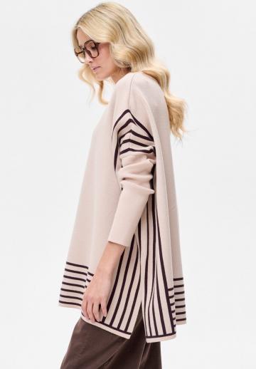 Длинный пуловер