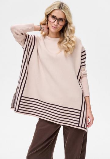 Длинный пуловер