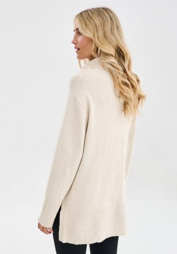 Длинный пуловер