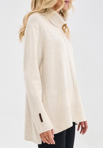 Длинный пуловер