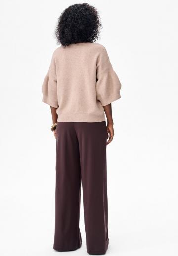 Пуловер с рукавом три четверти