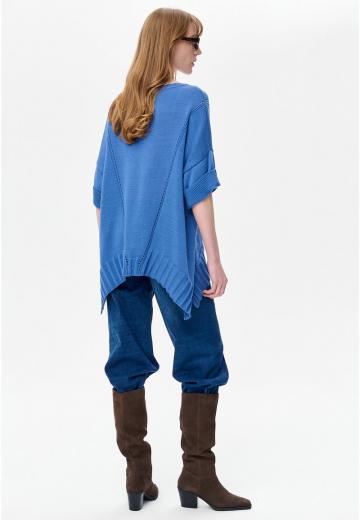 Пуловер с рукавом три четверти