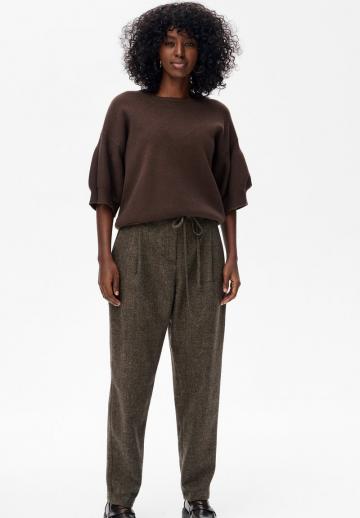 Пуловер с рукавом три четверти