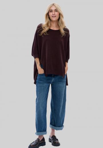 Длинный пуловер