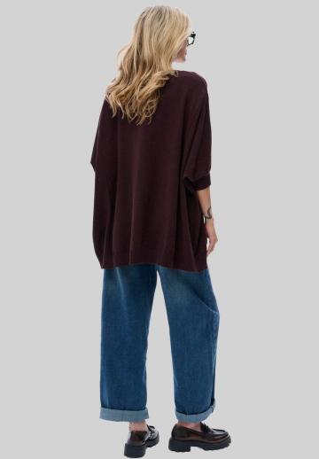 Длинный пуловер