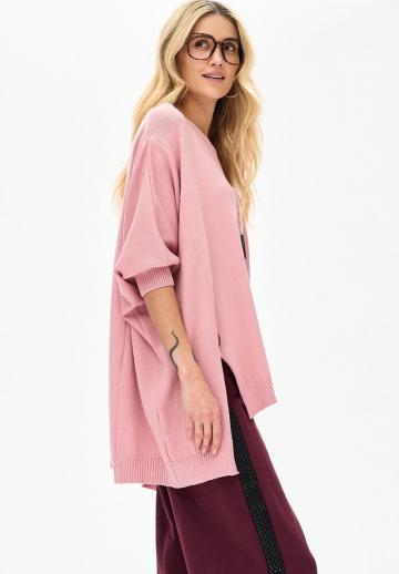 Пуловер с рукавом три четверти