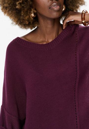 Длинный пуловер