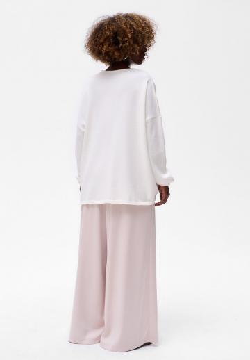 Длинный пуловер