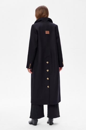 Шерстяное пальто