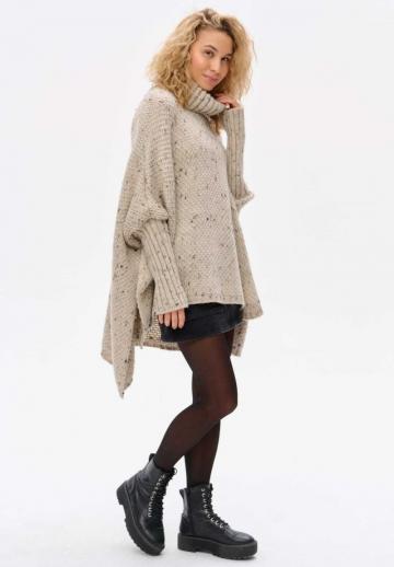 Длинный пуловер