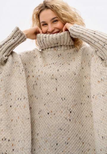 Длинный пуловер