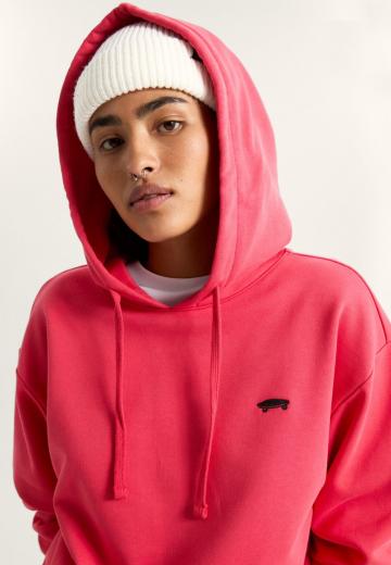 Пуловер с капюшоном