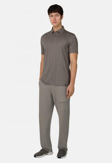 Брюки с накладными карманами