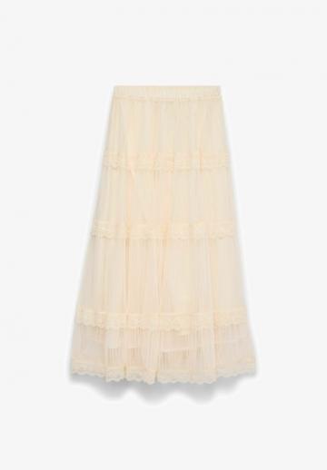 Юбка с воланами