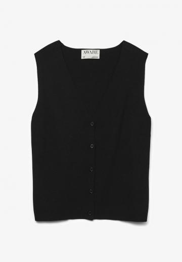 Джинсовая жилетка