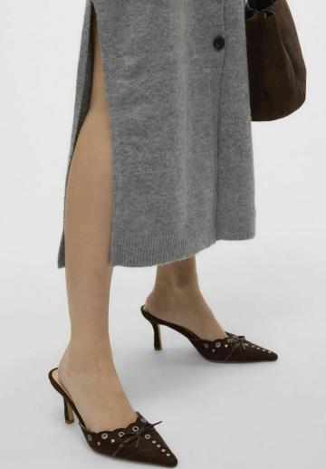 Вязаное платье