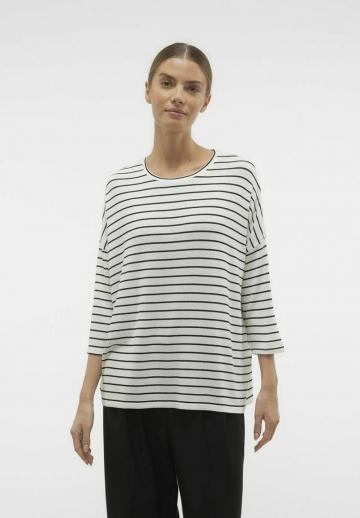 Пуловер с рукавом три четверти