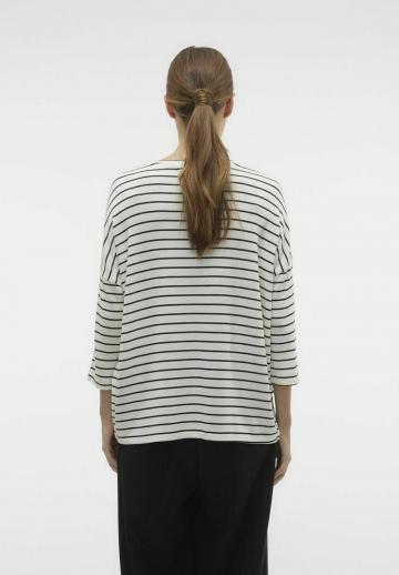 Пуловер с рукавом три четверти