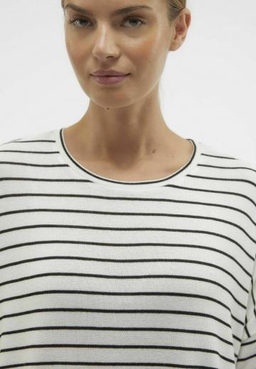 Пуловер с рукавом три четверти