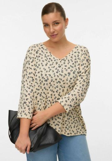 Пуловер с рукавом три четверти