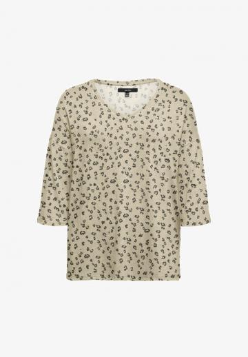 Пуловер с рукавом три четверти