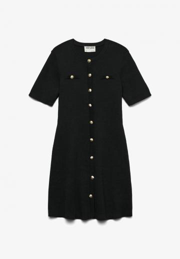 Вязаное платье