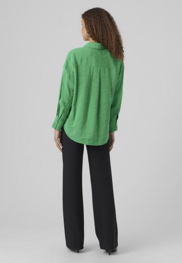 Атласная блузка