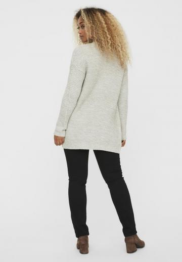 Длинный жилет