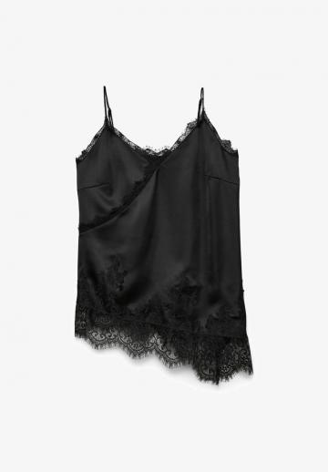 Топ на бретельках