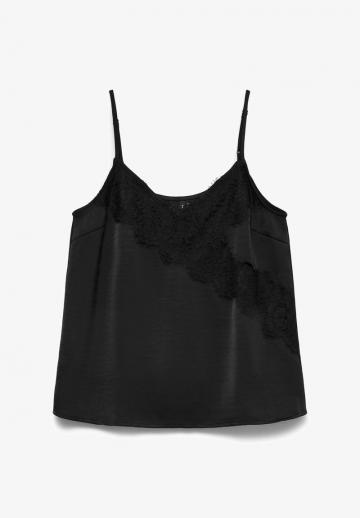 Топ на бретельках