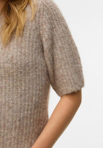 Пуловер с коротким рукавом