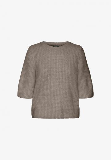 Пуловер с коротким рукавом