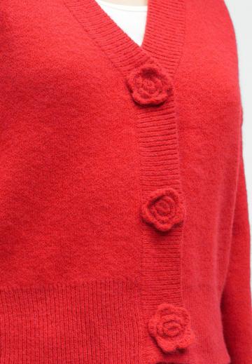 Вязаный жилет