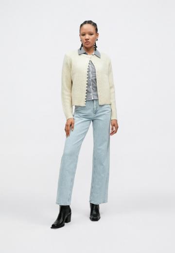 Вязаный жилет