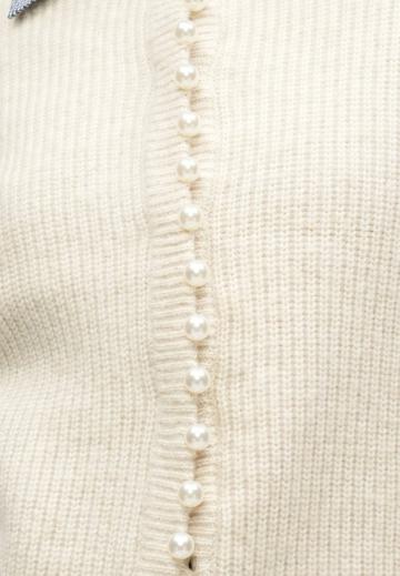 Вязаный жилет