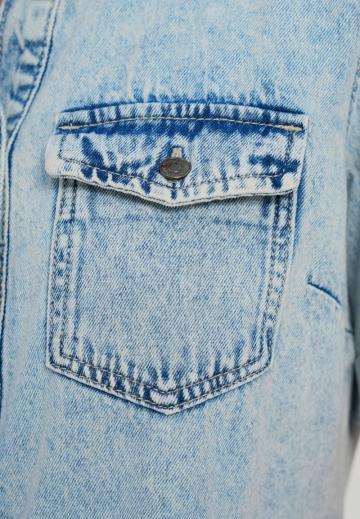 Джинсовое платье