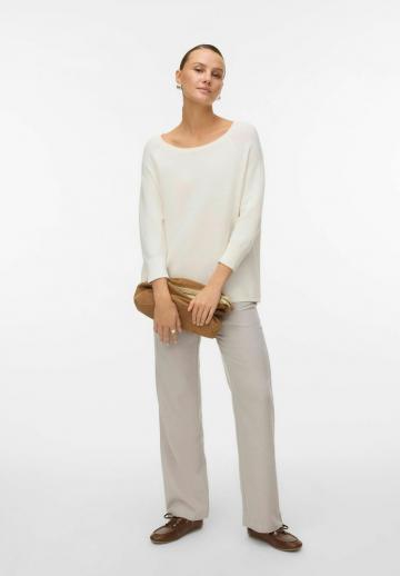 Пуловер с рукавом три четверти