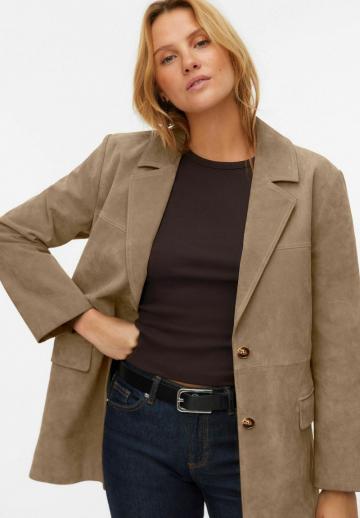 Длинный блейзер