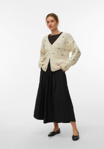 Жаккардовая вязаная кофта