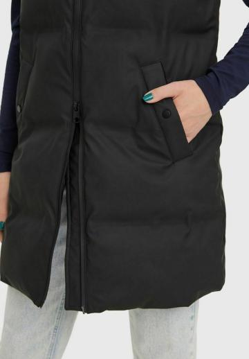 Длинный жилет