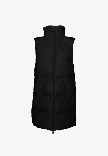 Длинный жилет