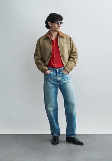 Прямые джинсы