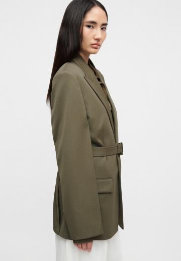 Шерстяное пальто