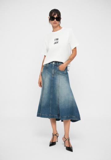 Джинсовая юбка