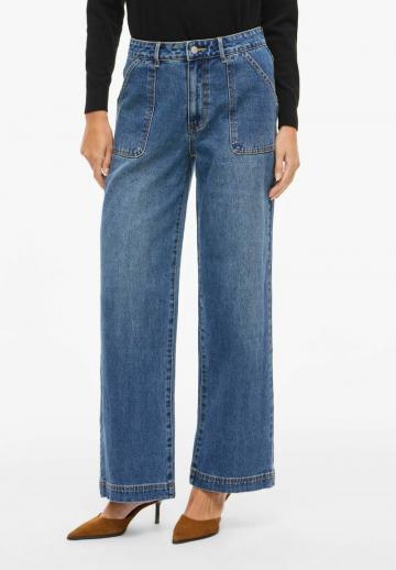 Прямые джинсы