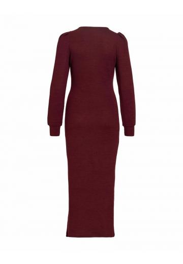 Вязаное платье