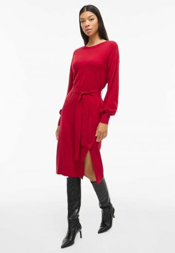 Вязаное платье